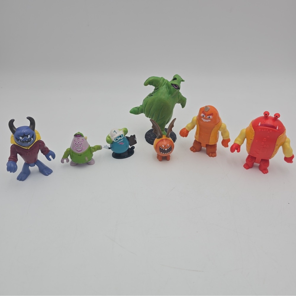 Disney Pixar Monsters University Figure Lot of 7 Art Squishy Archie Toys